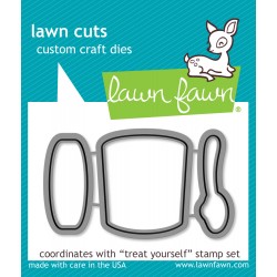 Lawn Fawn TREAT YOURSELF die set: